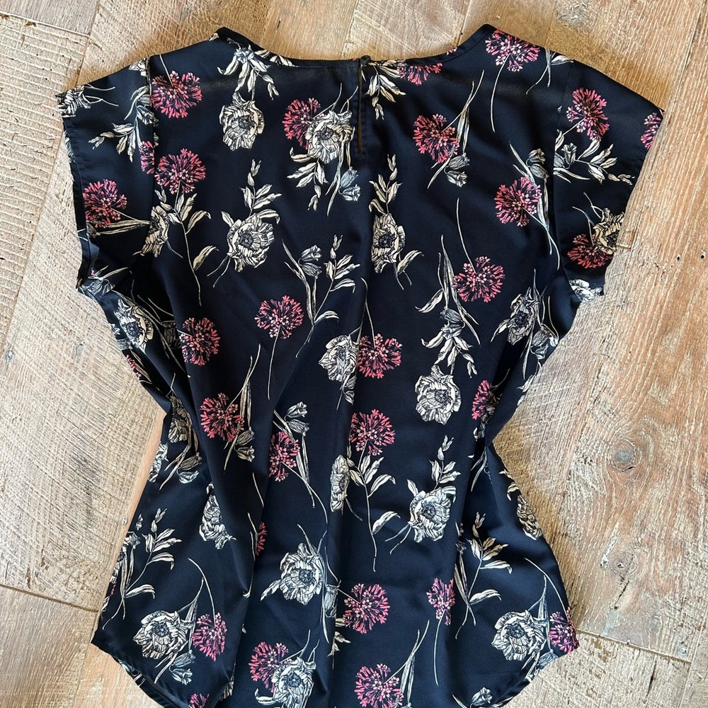 Floral Print Women's Top - Ann Taylor